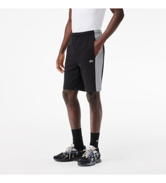 Lacoste Printed shorts with black block design