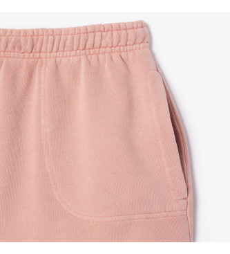 Lacoste Pantaloncini in peluche rosa