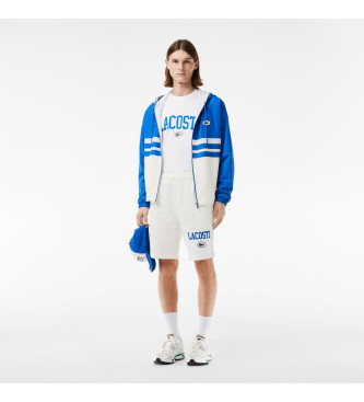 Lacoste Jogger-Shorts in normaler Passform wei