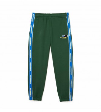 Lacoste Holiday green sweatpants