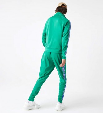 Lacoste Pantaloni della tuta verde H ritage