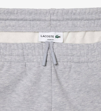 Lacoste Grey Jogger Fleece Jogger Trousers