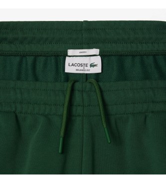 Lacoste Pantaloni da jogging in peluche verde