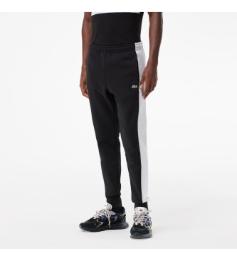 Lacoste Pantaloni jogger a blocchi neri