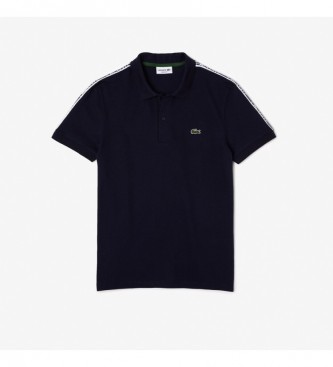 Lacoste Casual polo shirt navy stribe