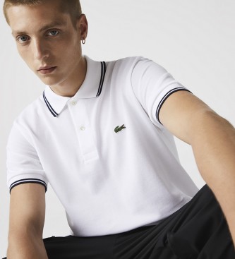 Lacoste Classic Fit white polo shirt