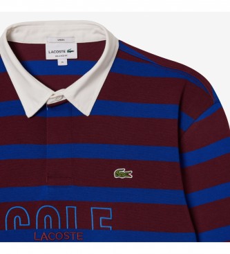 Lacoste Polo de rugby ray multicolore  manches longues