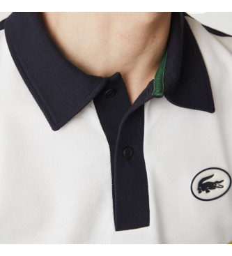 Lacoste Heritage Slim Fit Navy Stretch Cotton Pique Polo shirt 