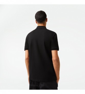 Lacoste Priložnostna polo majica črna črta