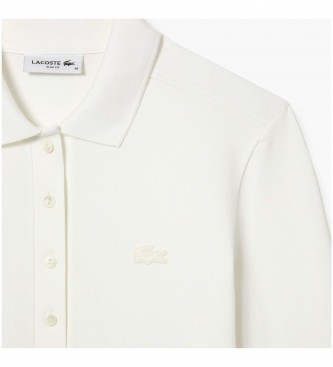 Lacoste Polo bianca ML Slim Fit