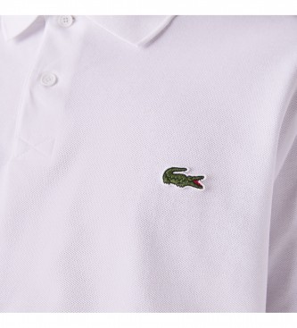 Lacoste Regular Fit white polo shirt