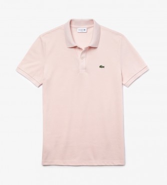 Lacoste Polo Slim Fit rose clair