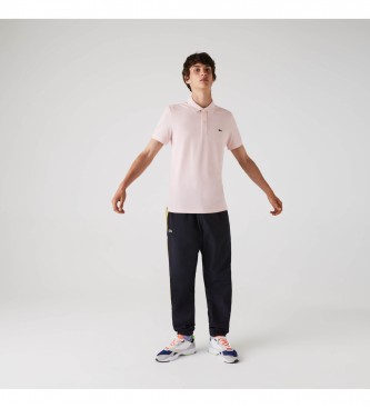 Lacoste Slim Fit light pink polo shirt
