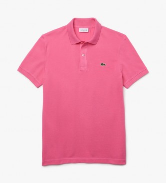 Lacoste Camisa pólo Slim Fit rosa 