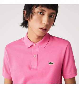 Lacoste Slim Fit Polo pink 
