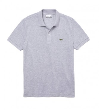 Lacoste Slim Fit grey polo shirt 