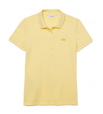 Lacoste Stretch polo shirt yellow