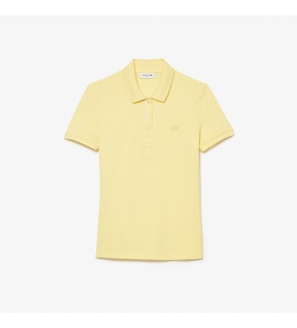 Lacoste MC polo shirt in yellow piqu