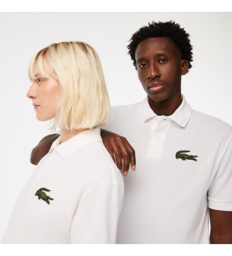 Lacoste MC Loose Fit Poloshirt wei