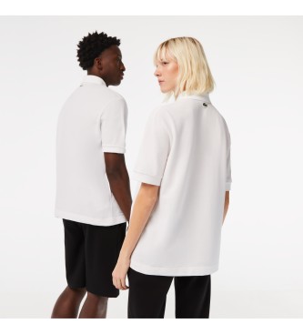 Lacoste MC Loose fit polo shirt white