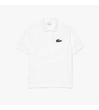 Lacoste MC Loose fit polo shirt white