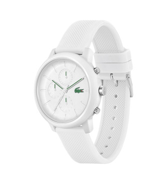 Lacoste 12.12 Orologio crono bianco