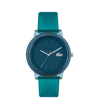 Lacoste .12.12 orologio in silicone con tre lancette turchesi