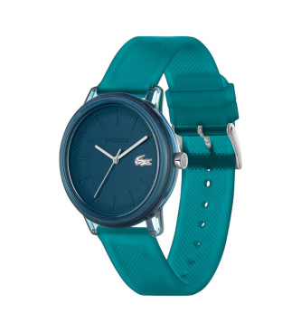 Lacoste .12.12 orologio in silicone con tre lancette turchesi