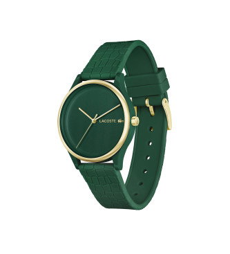 Lacoste Crocodelle green analogue watch