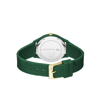 Lacoste Crocodelle green analogue watch