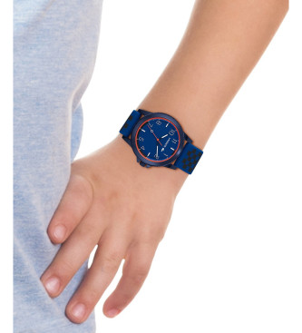 Lacoste Niebieski zegarek analogowy Rider