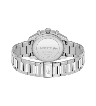 Lacoste Orologio cronografo Boston nero in acciaio inossidabile