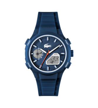 Lacoste Analog- und Digital-Silikonuhr LC33 blau