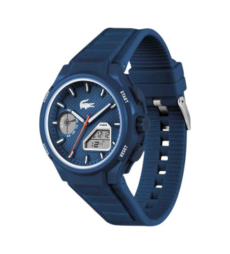 Lacoste Analog- und Digital-Silikonuhr LC33 blau