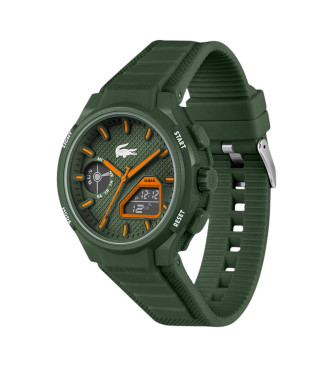 Lacoste Analoge und digitale Silikonuhr LC33 grn