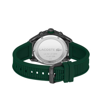 Lacoste Orologio Tiebreaker con cronografo e cinturino in silicone verde