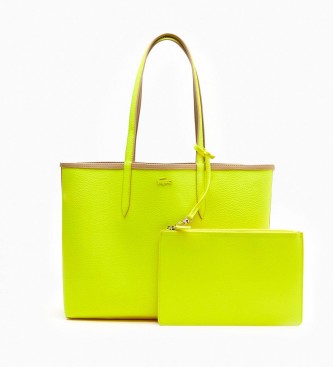 Lacoste Anna Reversible Bicolour Reversible Handbag castanho, amarelo
