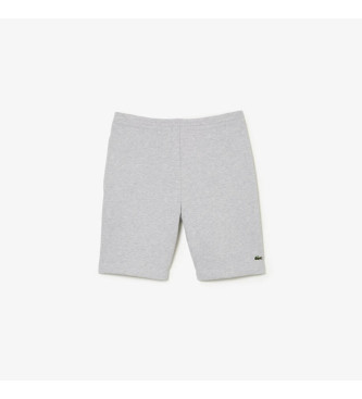 Lacoste Grey brushed fleece shorts