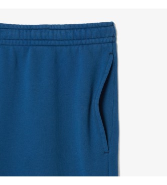 Lacoste Einfarbig blaue Shorts