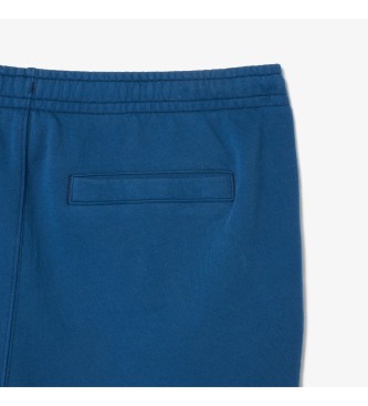 Lacoste Einfarbig blaue Shorts