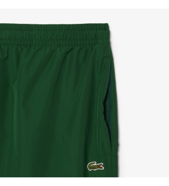 Lacoste Pantaln corto Sportsuit relaxed verde