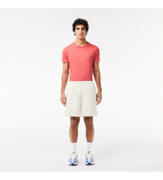 Lacoste Pantaln corto Sportsuit relaxed blanco
