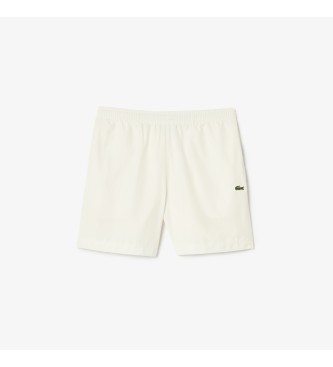 Lacoste Sportdrkt avslappnade shorts vit