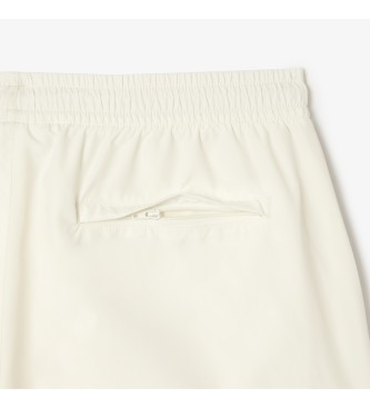 Lacoste Športna obleka sproščene kratke hlače bele barve