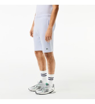 Lacoste Light blue fleece jogger shorts