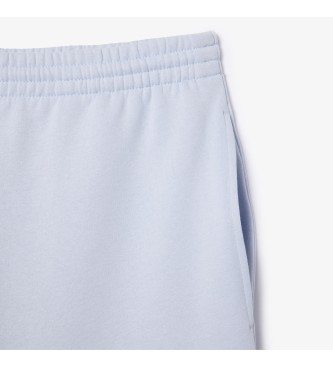 Lacoste Light blue fleece jogger shorts