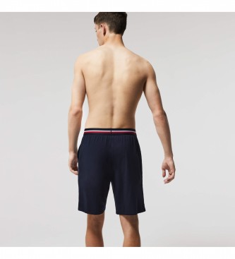 Lacoste Pajama shorts Tricolor navy waistband