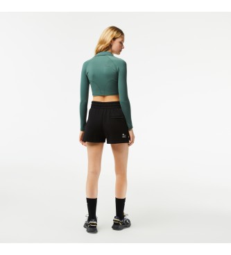 Lacoste Black drawstring shorts