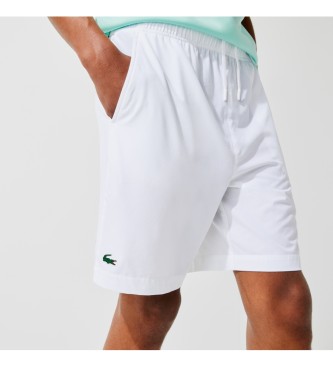 Lacoste White logo shorts