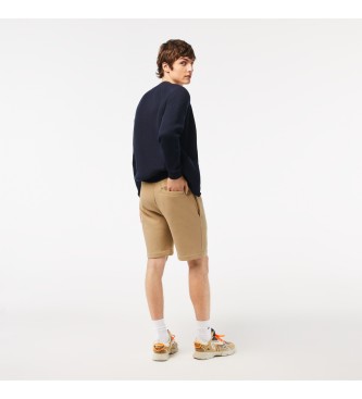 Lacoste Organic cotton shorts brown